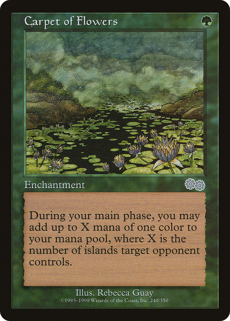 Carpet of Flowers [Urza's Saga]-1