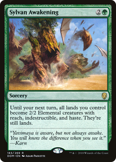 Sylvan Awakening [Dominaria]-1