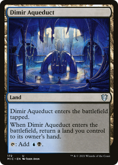 Dimir Aqueduct [Innistrad: Midnight Hunt Commander]-1