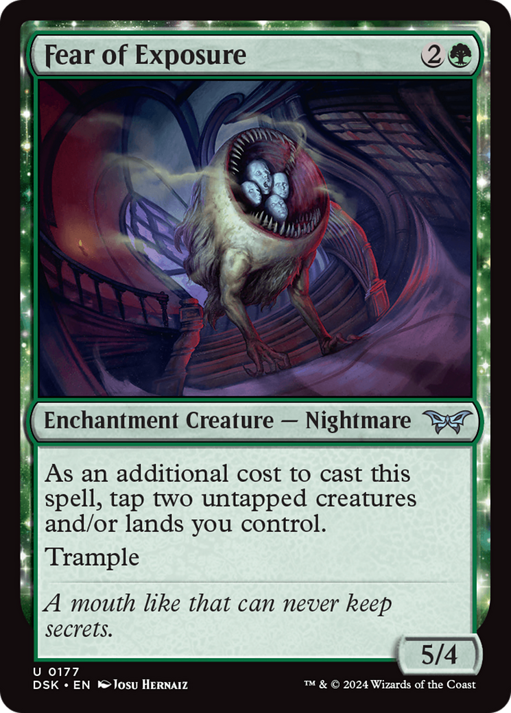 Fear of Exposure [Duskmourn: House of Horror]-1