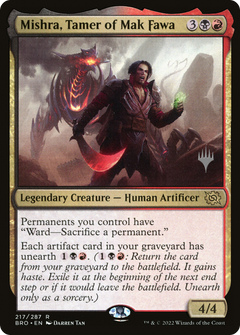 Mishra, Tamer of Mak Fawa (Promo Pack) [The Brothers' War Promos]-1