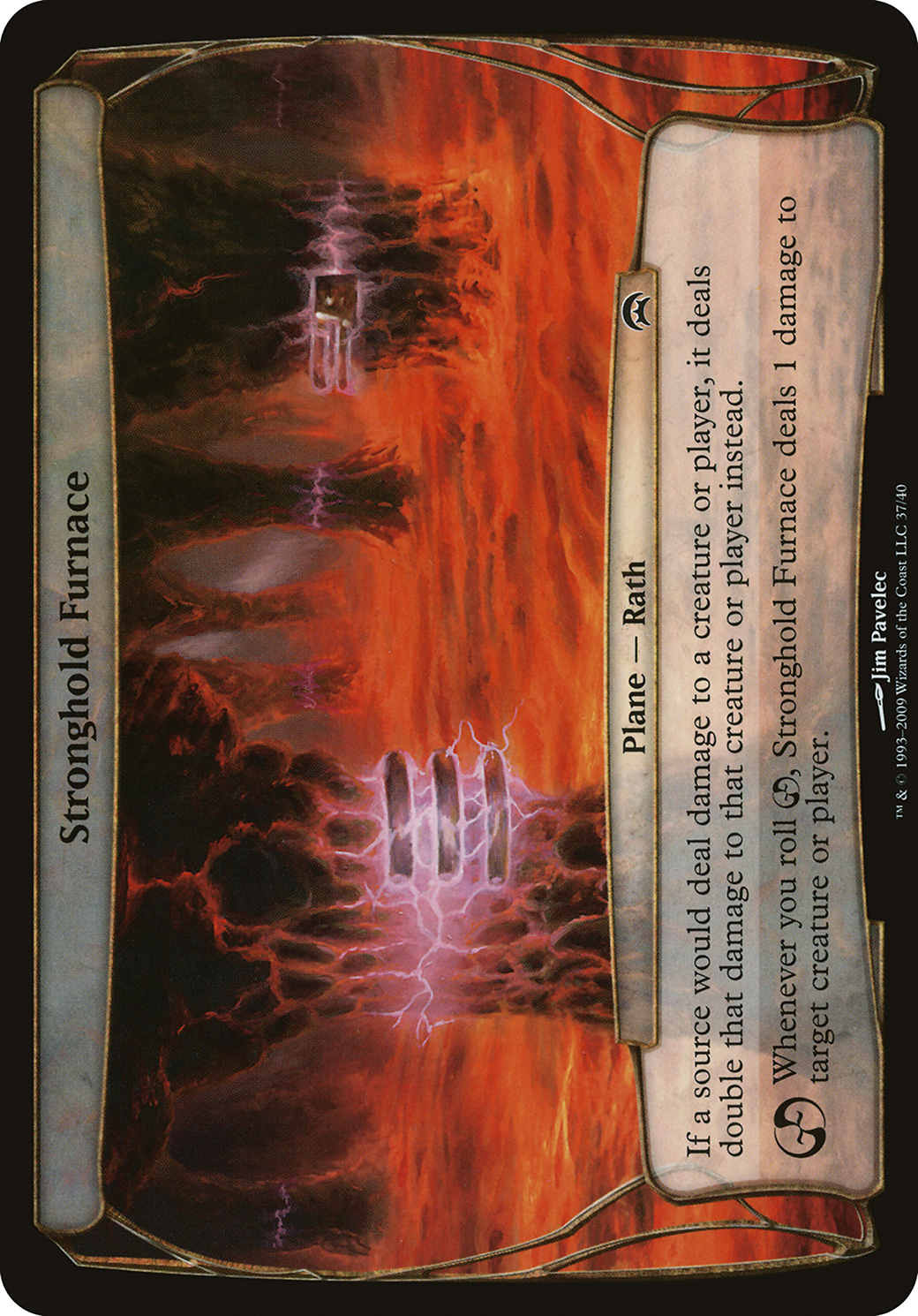 Stronghold Furnace (Planes) [Planechase Planes]-1