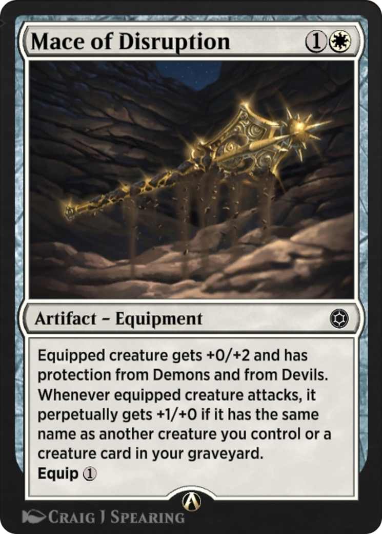Mace of Disruption (HBG-023) - Alchemy Horizons: Baldur's Gate-1