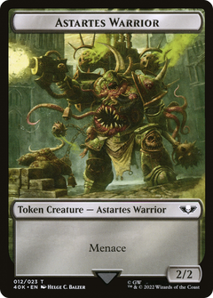 Astartes Warrior (T40K-012) - Warhammer 40,000 Tokens-1