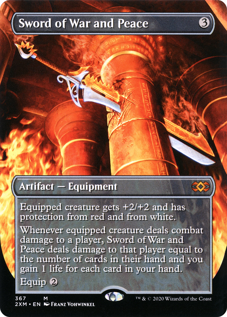 Sword of War and Peace (Toppers) [Double Masters]-1