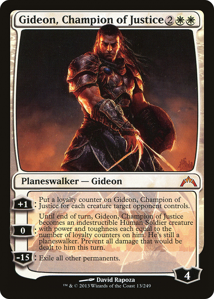 Gideon, Champion of Justice [Gatecrash]-1