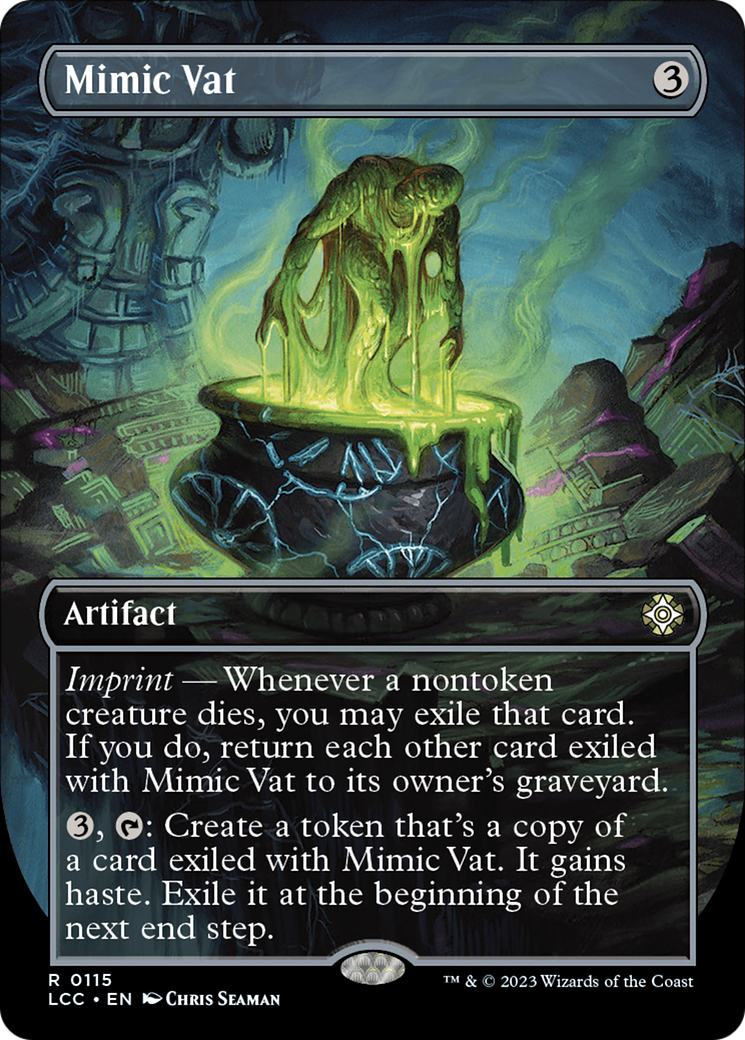 Mimic Vat (Borderless) [The Lost Caverns of Ixalan Commander]-1