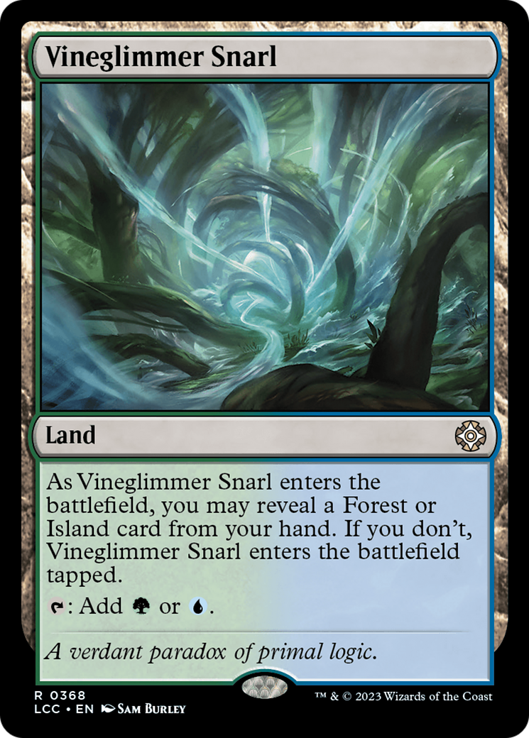 Vineglimmer Snarl [The Lost Caverns of Ixalan Commander]-1