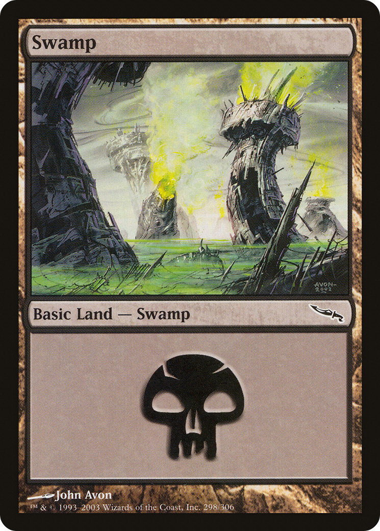 Swamp (298) [Mirrodin]-1
