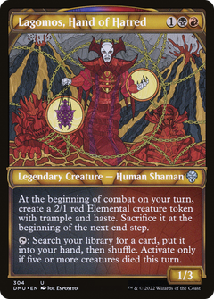 Lagomos, Hand of Hatred (Showcase) [Dominaria United]-1