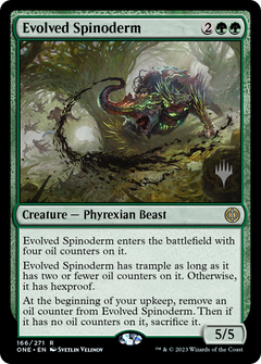 Evolved Spinoderm (Promo Pack) [Phyrexia: All Will Be One Promos]-1