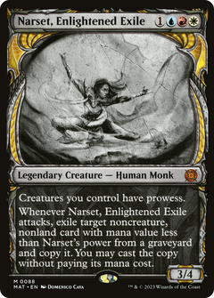 Narset, Enlightened Exile (Showcase) [March of the Machine: The Aftermath]-1