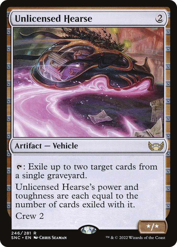 Unlicensed Hearse (SNC-246) - Streets of New Capenna-1