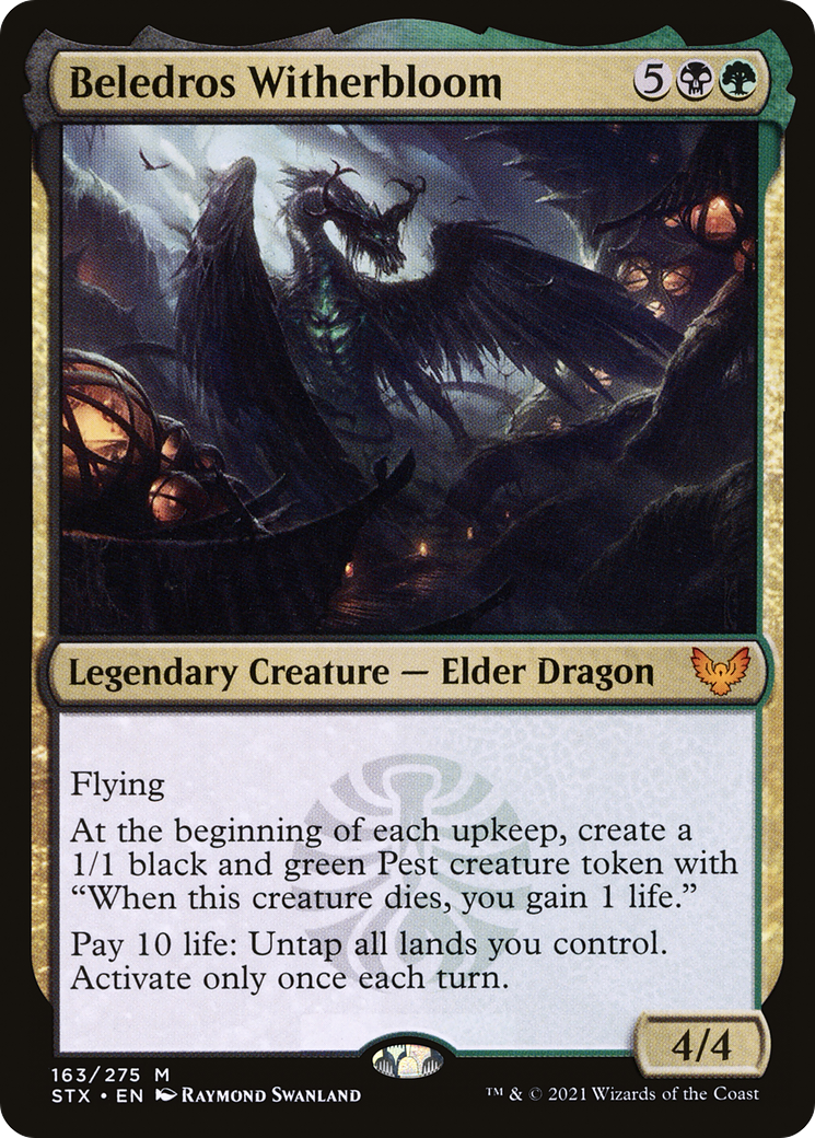Beledros Witherbloom [Strixhaven: School of Mages]-1