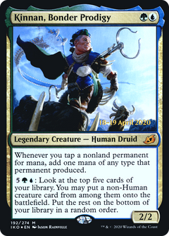 Kinnan, Bonder Prodigy [Ikoria: Lair of Behemoths Prerelease Promos]-1