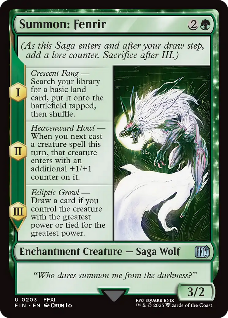 Summon: Fenrir [FINAL FANTASY]-1