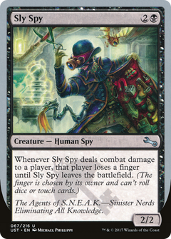 Sly Spy ("Sinister Nerds Eliminating All Knowledge") [Unstable]-1