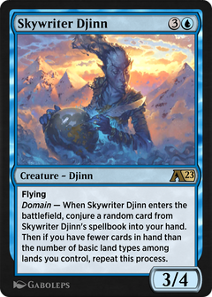 Skywriter Djinn (YDMU-005) - Alchemy: Dominaria-1