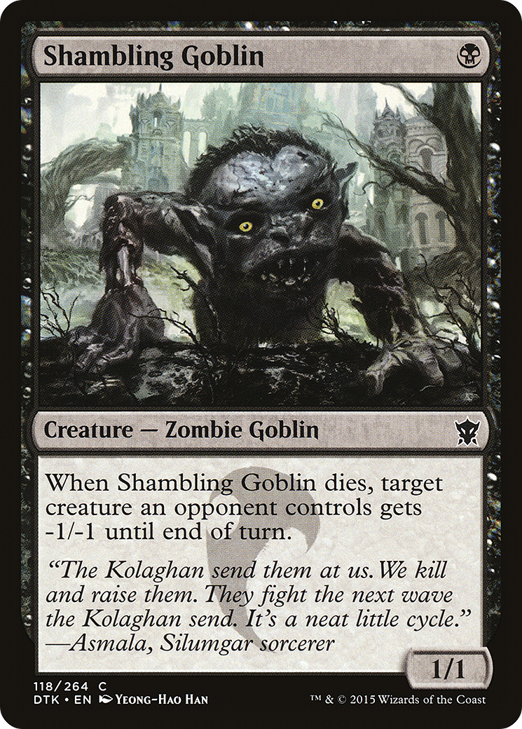 Shambling Goblin [Dragons of Tarkir]-1