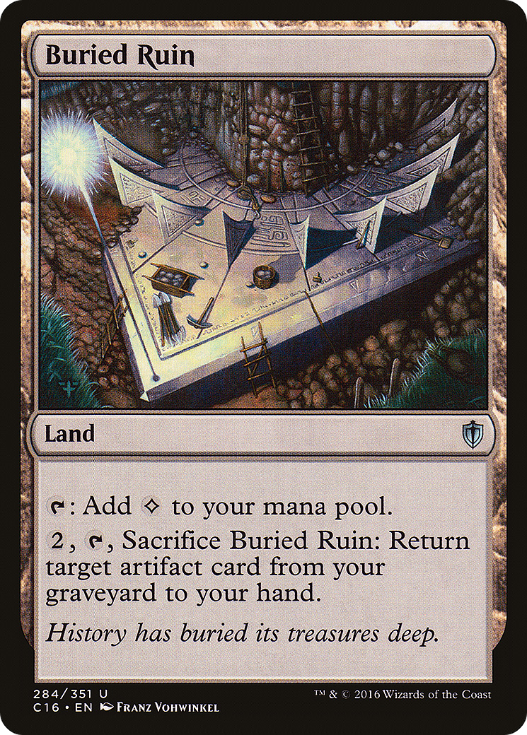 Buried Ruin [Commander 2016]-1