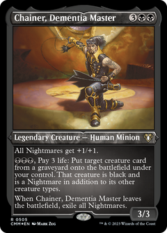 Chainer, Dementia Master (CMM-505) - Commander Masters Etched Foil-1