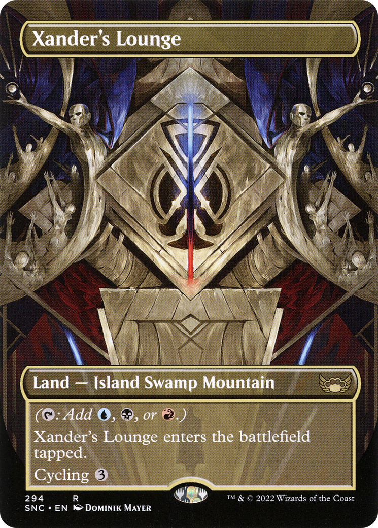 Xander's Lounge (Borderless) (SNC-294) - Streets of New Capenna (Borderless)-1