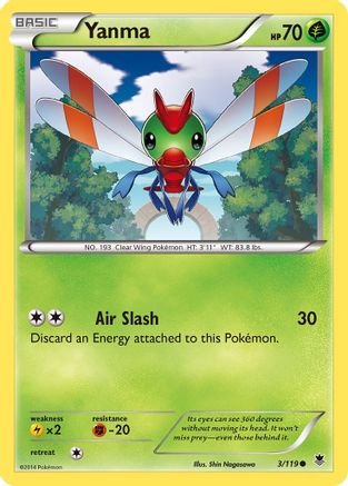 Yanma (3/119) [XY: Phantom Forces]-1