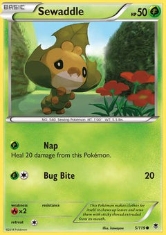 Sewaddle (5/119) [XY: Phantom Forces]-1