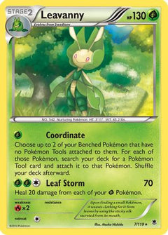 Leavanny (7/119) [XY: Phantom Forces]-1