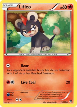 Litleo (11/119) [XY: Phantom Forces]-1