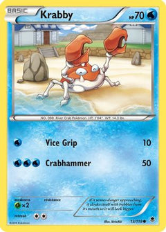 Krabby (13/119) [XY: Phantom Forces]-1