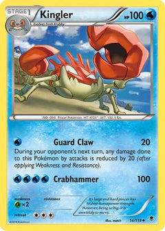 Kingler (14/119) [XY: Phantom Forces]-1