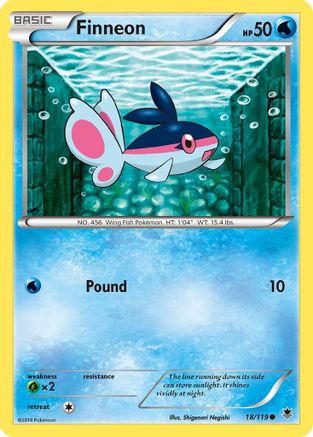 Finneon (18/119) [XY: Phantom Forces]-1