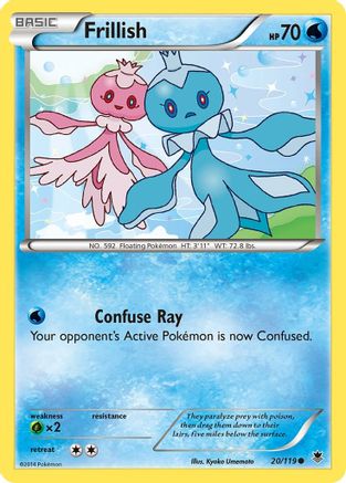 Frillish (20/119) [XY: Phantom Forces]-1