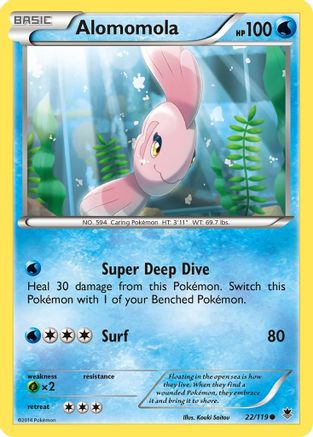 Alomomola (22/119) [XY: Phantom Forces]-1