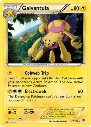 Galvantula (27/119) [XY: Phantom Forces]-1