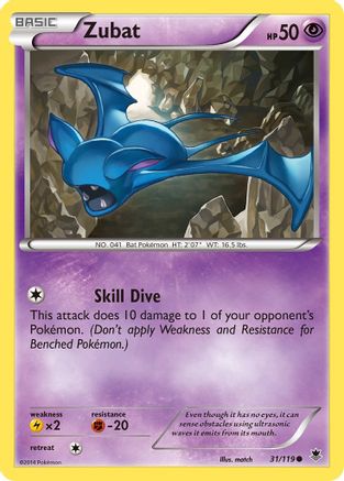 Zubat (31/119) [XY: Phantom Forces]-1