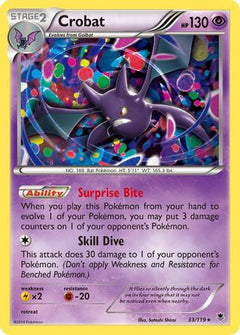 Crobat (33/119) [XY: Phantom Forces]-1
