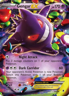 Gengar EX (34/119) [XY: Phantom Forces]-1