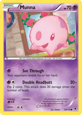 Munna (39/119) [XY: Phantom Forces]-1