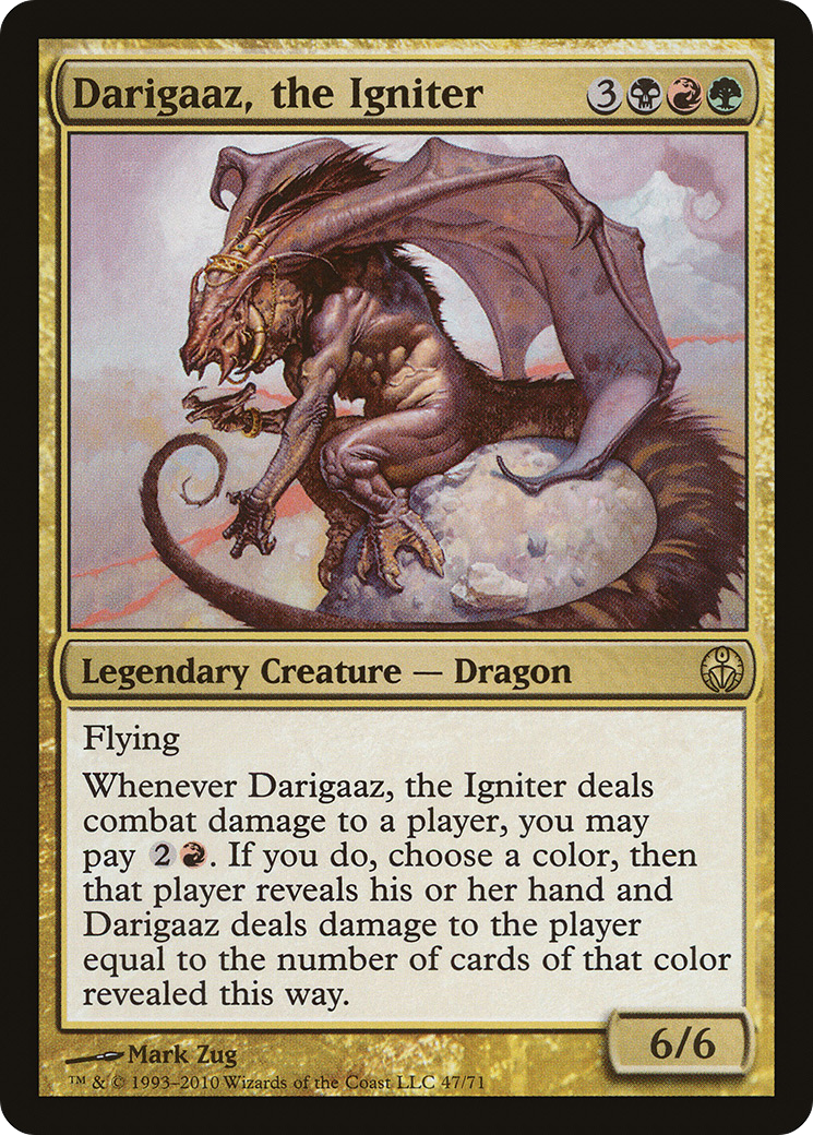 Darigaaz, the Igniter [Duel Decks: Phyrexia vs. the Coalition]-1