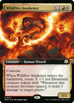 Wildfire Awakener (Extended Art) (MOC-131) - March of the Machine Commander: (Extended Art)-1