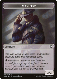 Manifest (TNCC-003) - New Capenna Commander Tokens-1