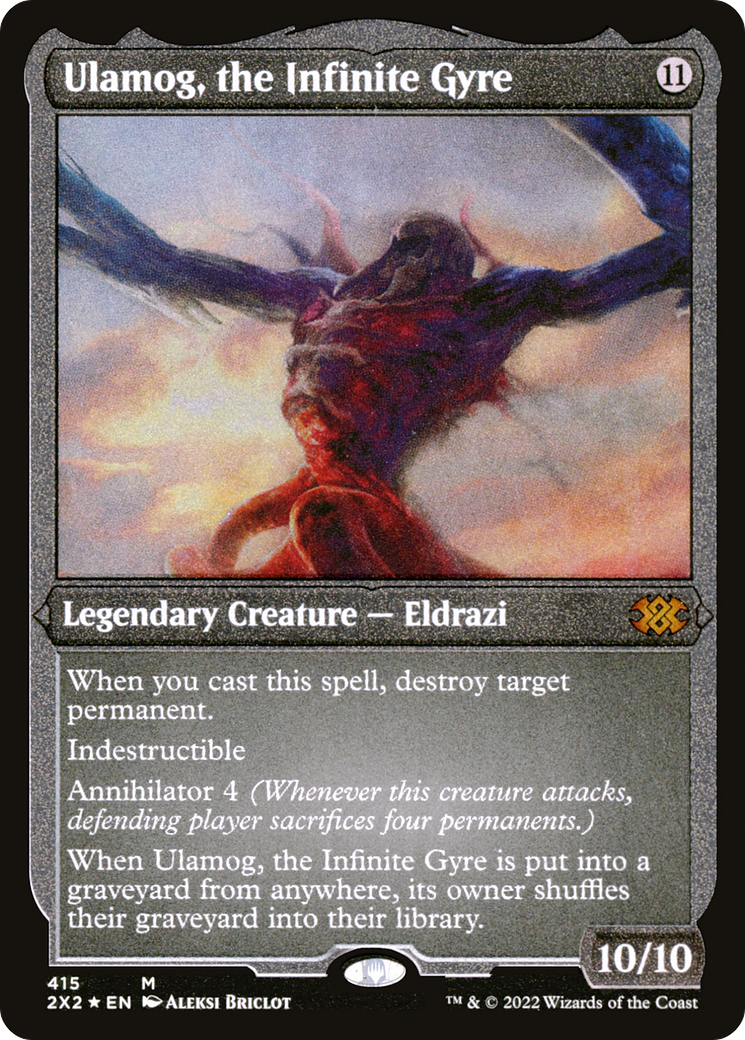 Ulamog, the Infinite Gyre (2X2-415) - Double Masters 2022 Foil-1