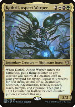 Kathril, Aspect Warper (Oversized) [Commander 2020 Oversized]-1
