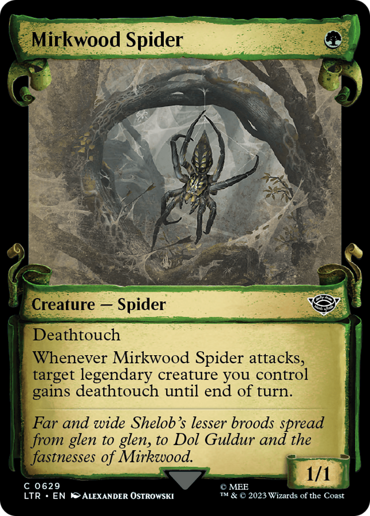 Mirkwood Spider [The Lord of the Rings: Tales of Middle-Earth Showcase Scrolls]-1