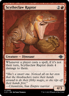 Scytheclaw Raptor [The Lost Caverns of Ixalan]-1