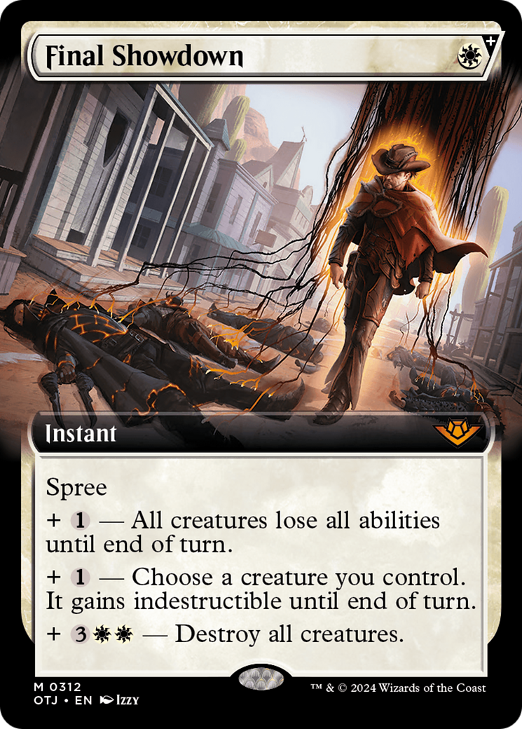 Final Showdown (Extended Art) [Outlaws of Thunder Junction]-1