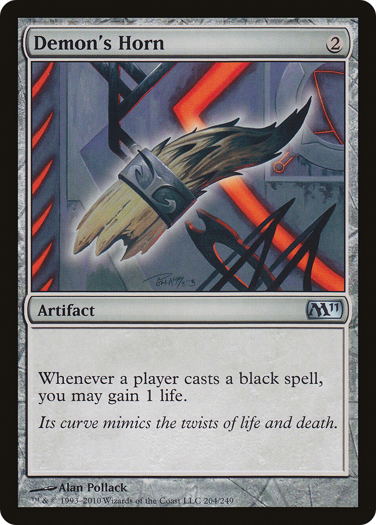 Demon's Horn [Magic 2011]-1