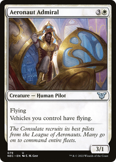 Aeronaut Admiral [Kamigawa: Neon Dynasty Commander]-1